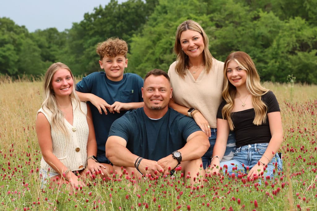 Dr. Chelsy McCormick with her family